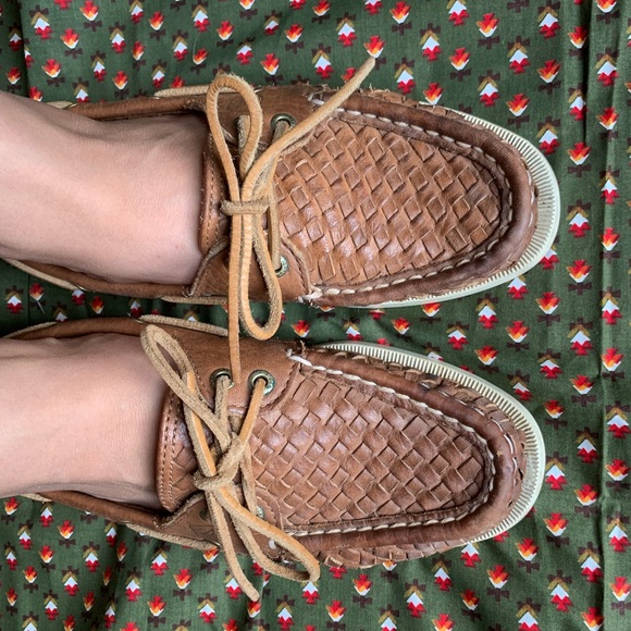 Leather Sperry’s - Picture 1 of 3